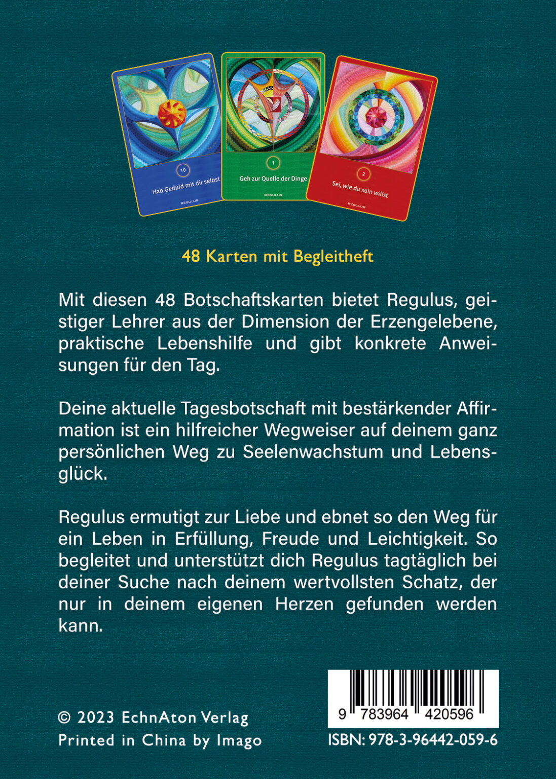 Regulus Karten Set Du Bist Nicht Allein Echnaton Verlag